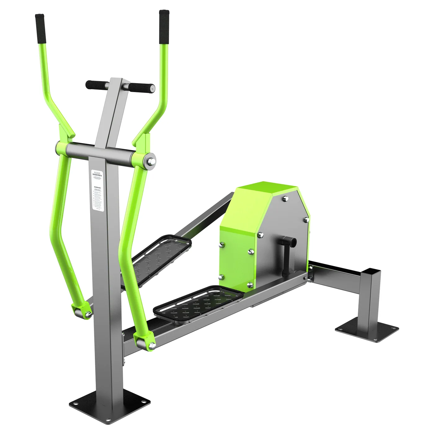 Cardio-1902 Уличный тренажер Эллипсоид с безынерционным нагрузочным механизмом